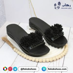 خرید دمپایی زنانه طبی مدل بهار گلدار