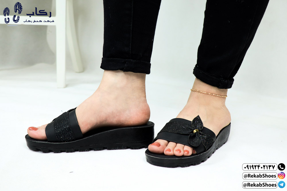 خرید دمپایی زنانه مدل شاپرک