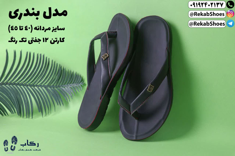 دمپایی انگشتی مردانه