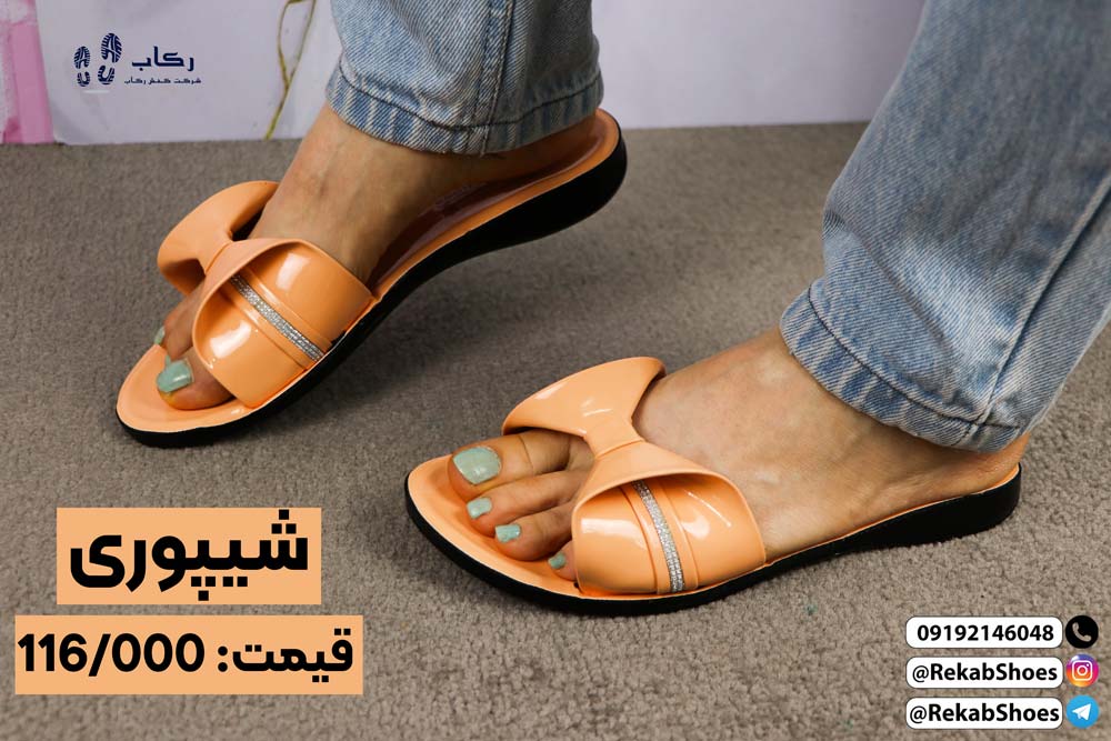 دمپایی زنانه روفرشی شیک