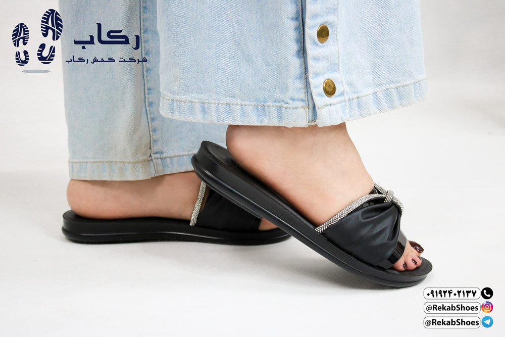 خرید دمپایی زنانه مدل نگین کد 102