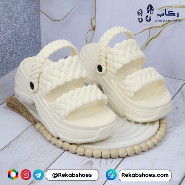 خرید صندل زنانه پلاستیکی مدل روشا