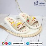 خرید دمپایی دخترانه پلاستیکی مدل توت فرنگی