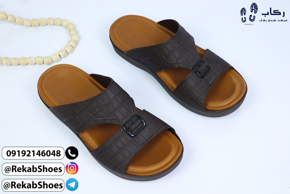 خرید عمده دمپایی مردانه مدل المطراش کد 102