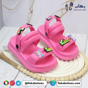 خرید دمپایی دخترانه پلاستیکی مدل درسا