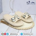 خرید دمپایی دخترانه پلاستیکی مدل پاندا