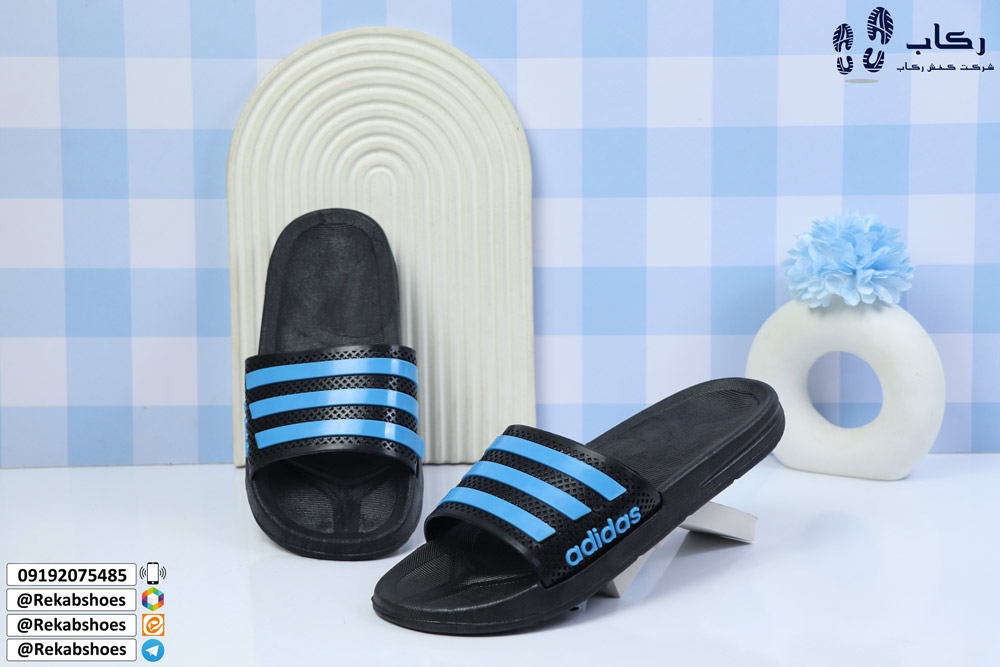 خرید دمپایی مردانه پلاستیکی مدل آدیداس کد 110