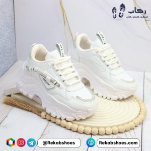 خرید کتونی دخترانه جدید مدل اسپرت خطی