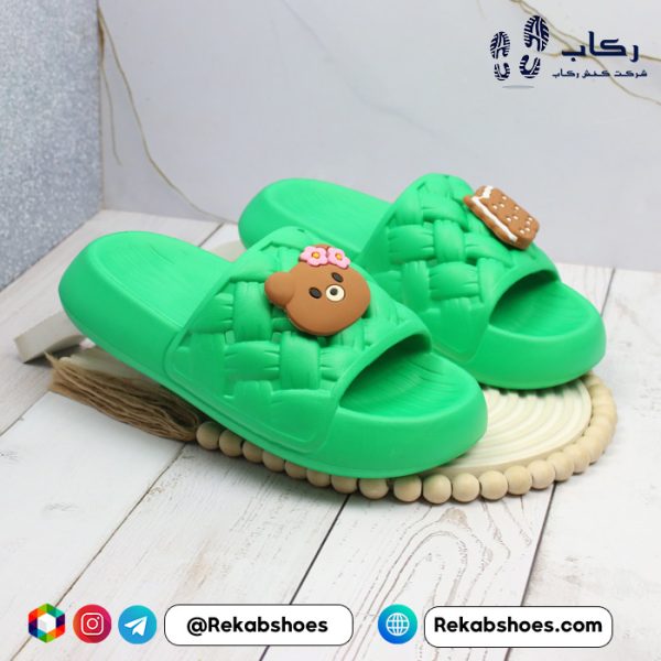 خرید عمده دمپایی زنانه مدل ژینا خرسی