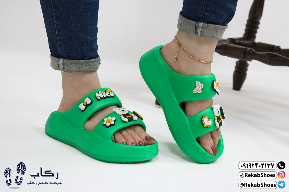 خرید دمپایی زنانه عمده مدل ژاکلین