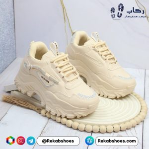 قیمت کتونی دخترانه ارزان مدل اسپرت خطی