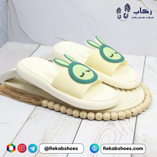 خرید دمپایی پلاستیکی عمده مدل خرگوشی