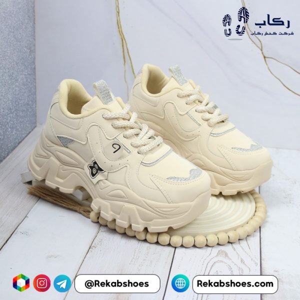 کتونی زنانه ارزان مدل فشیون زیره توپی