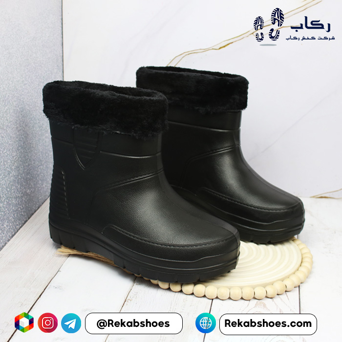 فروش عمده چکمه پلاستیکی مدل اورست پولیشی