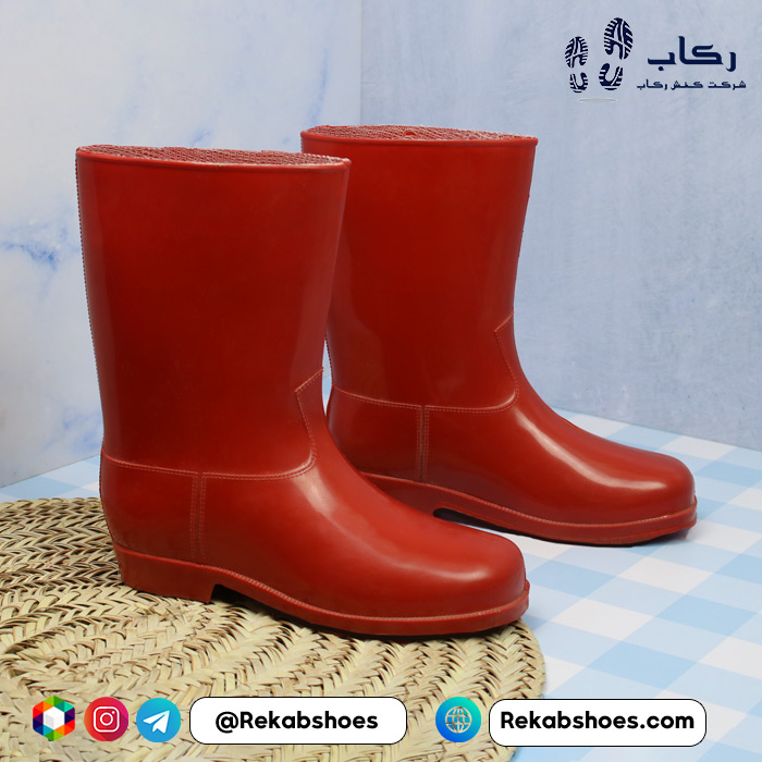 خرید چکمه پلاستیکی ساق کوتاه