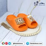 خرید دمپایی دخترانه فانتزی مدل بیسکوئیتی