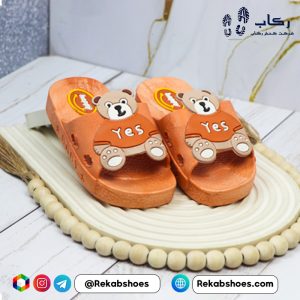 خرید دمپایی بچگانه پلاستیکی مدل توپولی