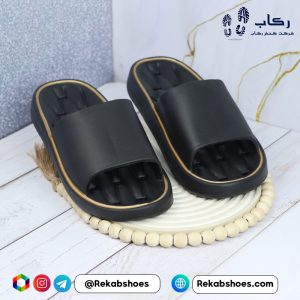 خرید عمده دمپایی مردانه مدل استخری خط دار