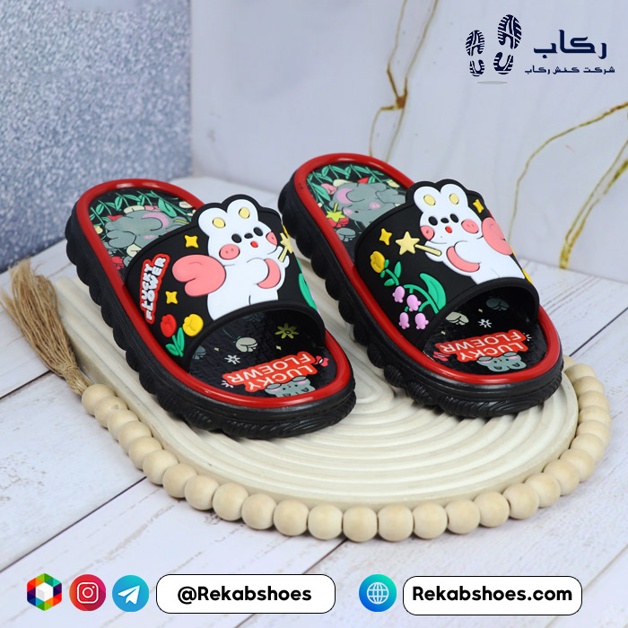 خرید دمپایی بچگانه مدل لوکی