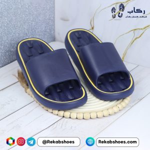 قیمت دمپایی استخری مردانه مدل استخری خط دار