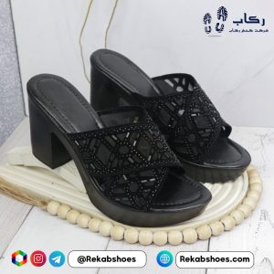 خرید دمپایی مجلسی زنانه مدل آلا ضربدری