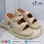 دمپایی پاشنه بلند مجلسی مدل هانا پاشنه دار